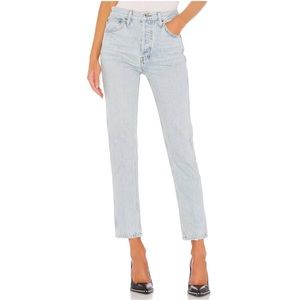 Re/Done Originals 50s Cigarette Jean in Aged Light